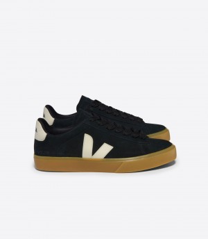 VEJA CAMPO BOLD SUEDE BLACK PIERRE | VJ24511