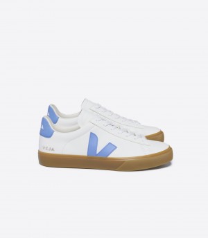 VEJA CAMPO LEATHER WHITE AQUA NATURAL | VJ24499