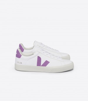 VEJA CAMPO LEATHER WHITE MULBERRY | VJ24190