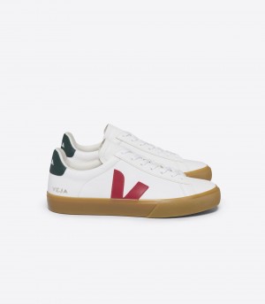 VEJA CAMPO LEATHER WHITE PEKIN POKER NATURAL | VJ24498