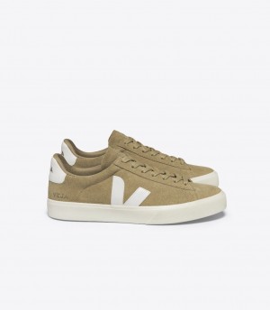 VEJA CAMPO SUEDE DUNE WHITE | VJ24496