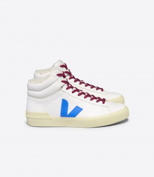 VEJA MINOTAUR FURED LEATHER WHITE EGEE | VJ24331