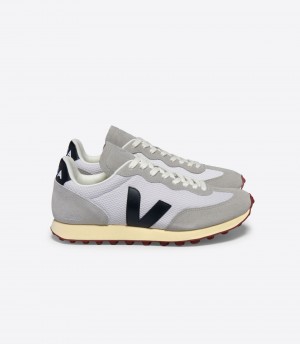 VEJA RIO BRANCO ALVEOMESH LIGHT GREY BLACK | VJ24303