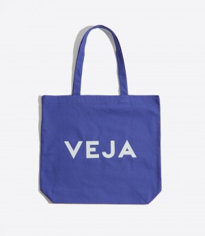 VEJA TOTE BAG COTTON INDIGO | VJ24905