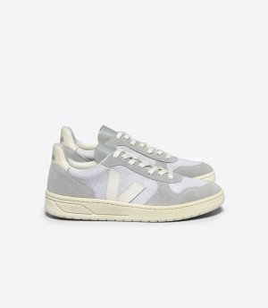 VEJA V-10 ALVEOMESH LIGHT GREY PIERRE | VJ24244