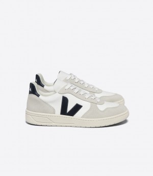 VEJA V-10 B-MESH WHITE NAUTICO | VJ24242