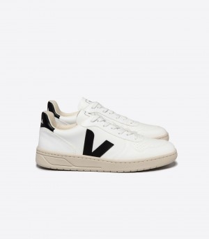 VEJA V-10 CWL WHITE BLACK | VJ24245