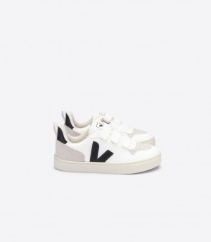 VEJA V-10 CWL WHITE BLACK | VJ24835