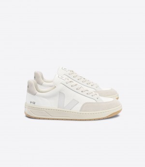 VEJA V-12 B-MESH WHITE NATURAL | VJ24252