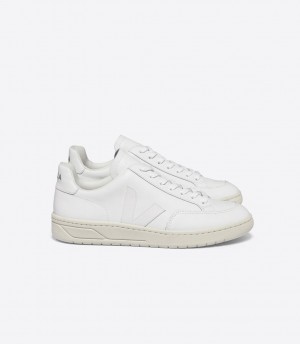 VEJA V-12 LEATHER WHITE | VJ24269