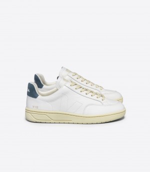 VEJA V-12 STITCH LEATHER WHITE CALIFORNIA | VJ24588