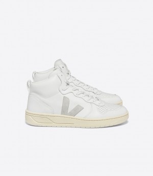 VEJA V-15 LEATHER WHITE | VJ24319