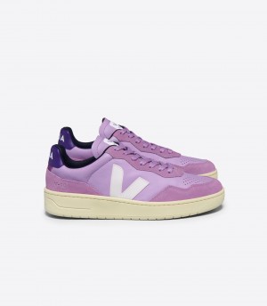 VEJA V-90 LEATHER ORCHID WHITE | VJ24564