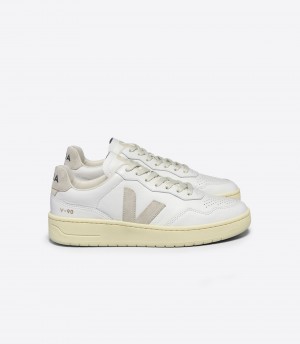 VEJA V-90 LEATHER WHITE NATURAL | VJ24280