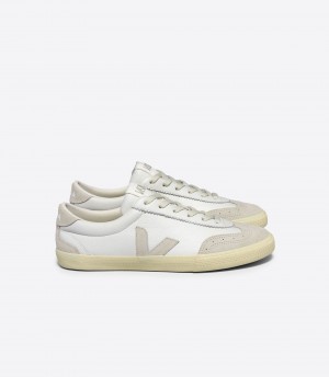 VEJA VOLLEY LEATHER WHITE NATURAL | VJ24177