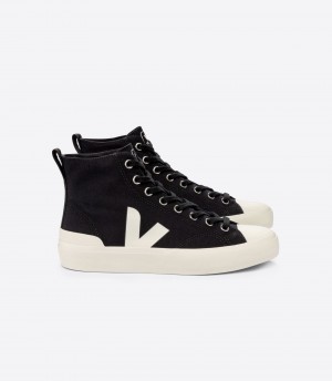 VEJA WATA II CANVAS BLACK PIERRE | VJ24402