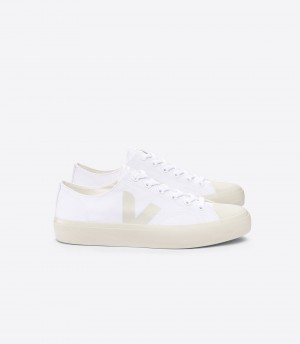 VEJA WATA II LOW CANVAS WHITE PIERRE | VJ24399