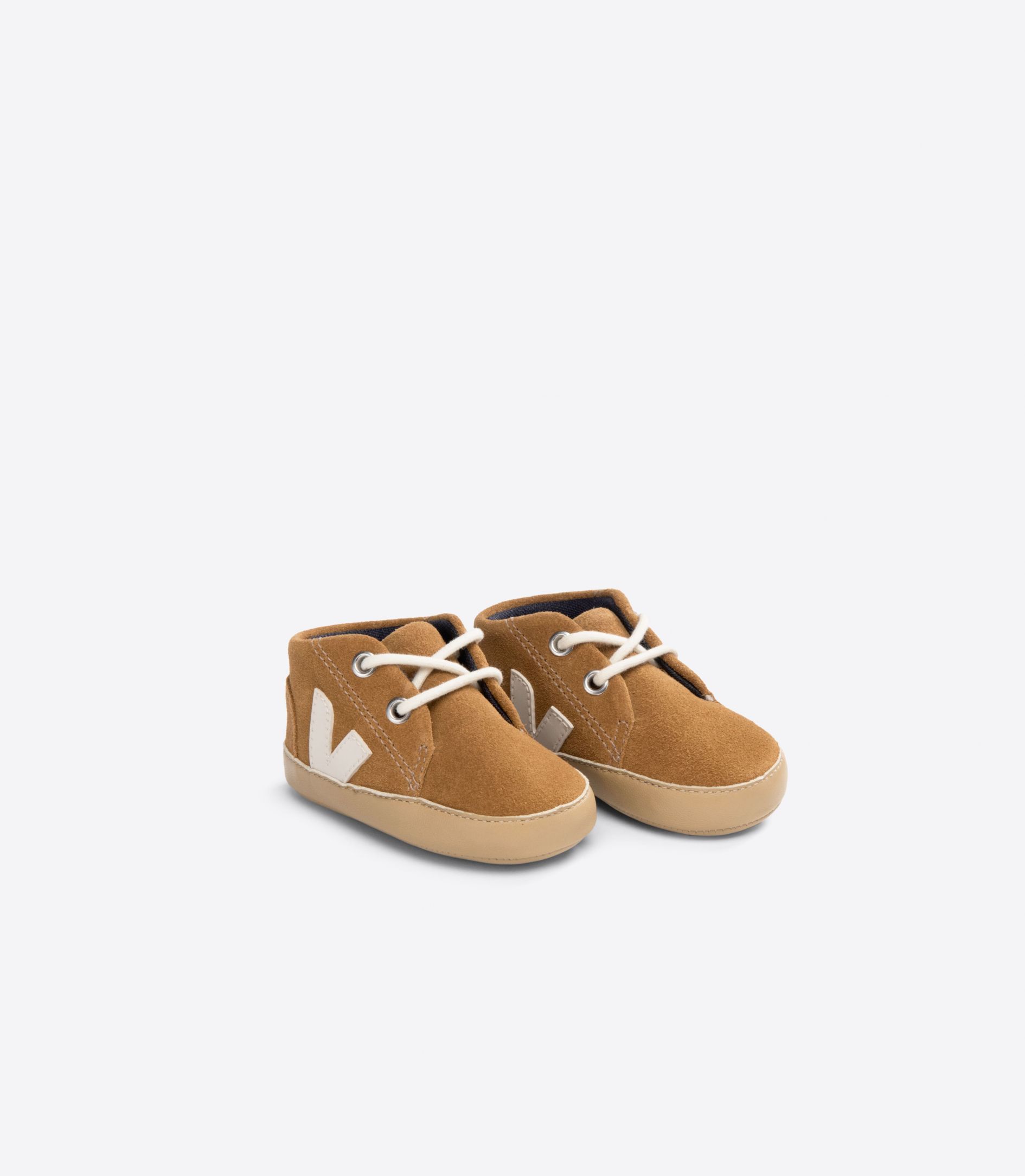 VEJA BABY SUEDE CAMEL PIERRE | VJ24797