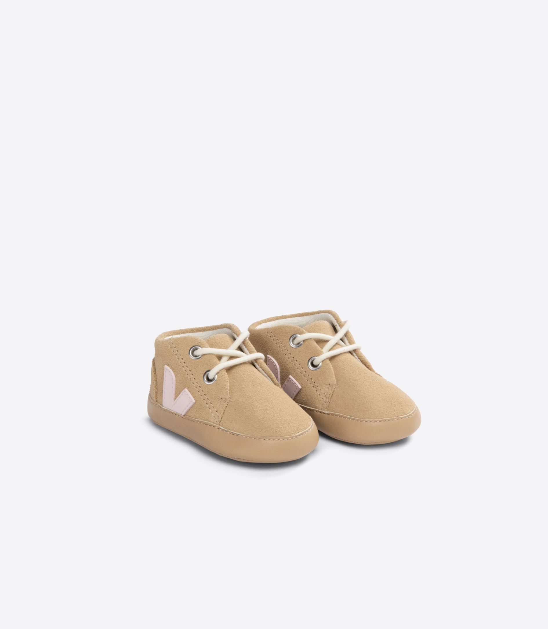 VEJA BABY SUEDE DESERT PETALE | VJ24820