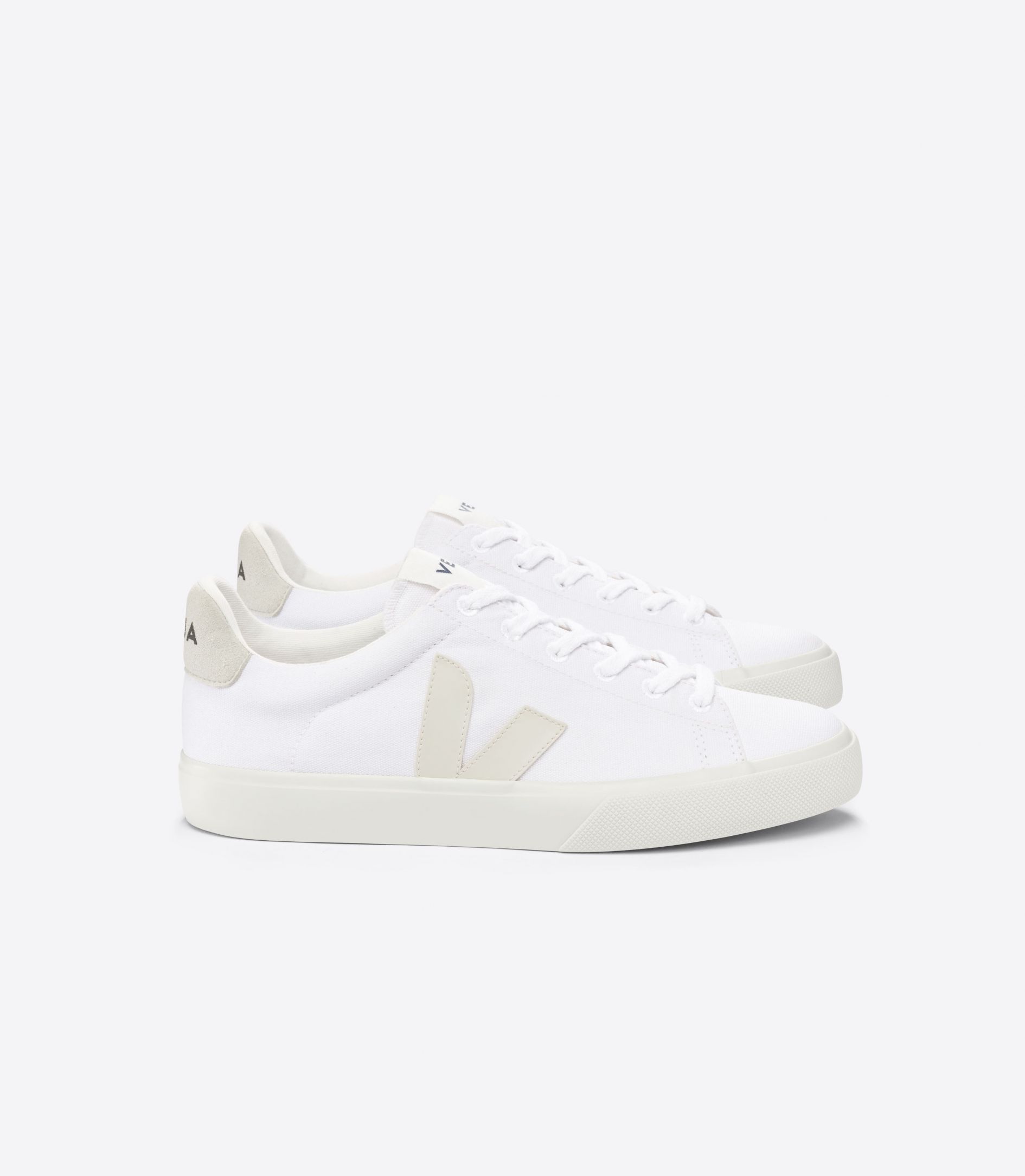 VEJA CAMPO CANVAS WHITE PIERRE | VJ24187