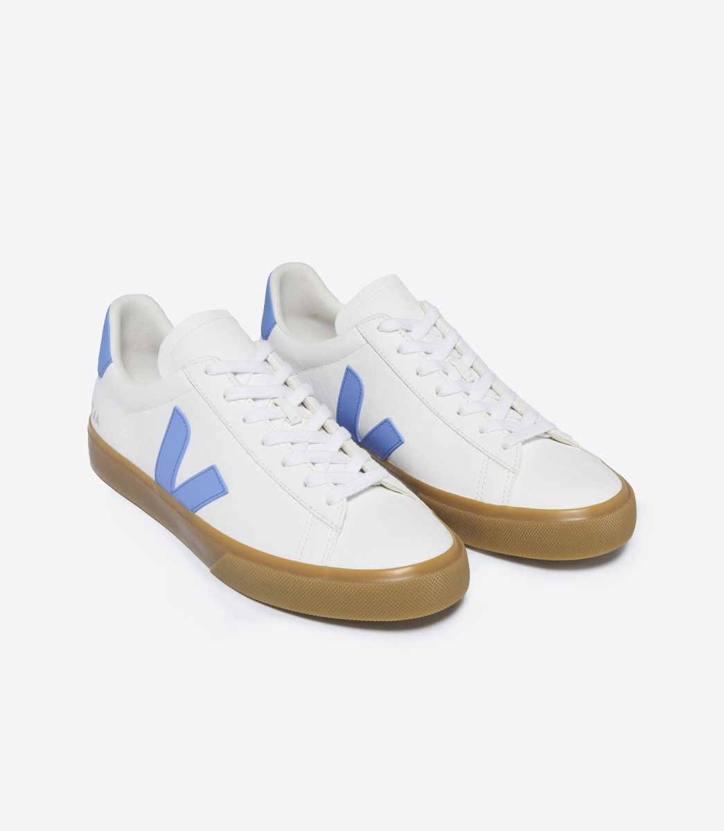 VEJA CAMPO LEATHER WHITE AQUA NATURAL | VJ24499