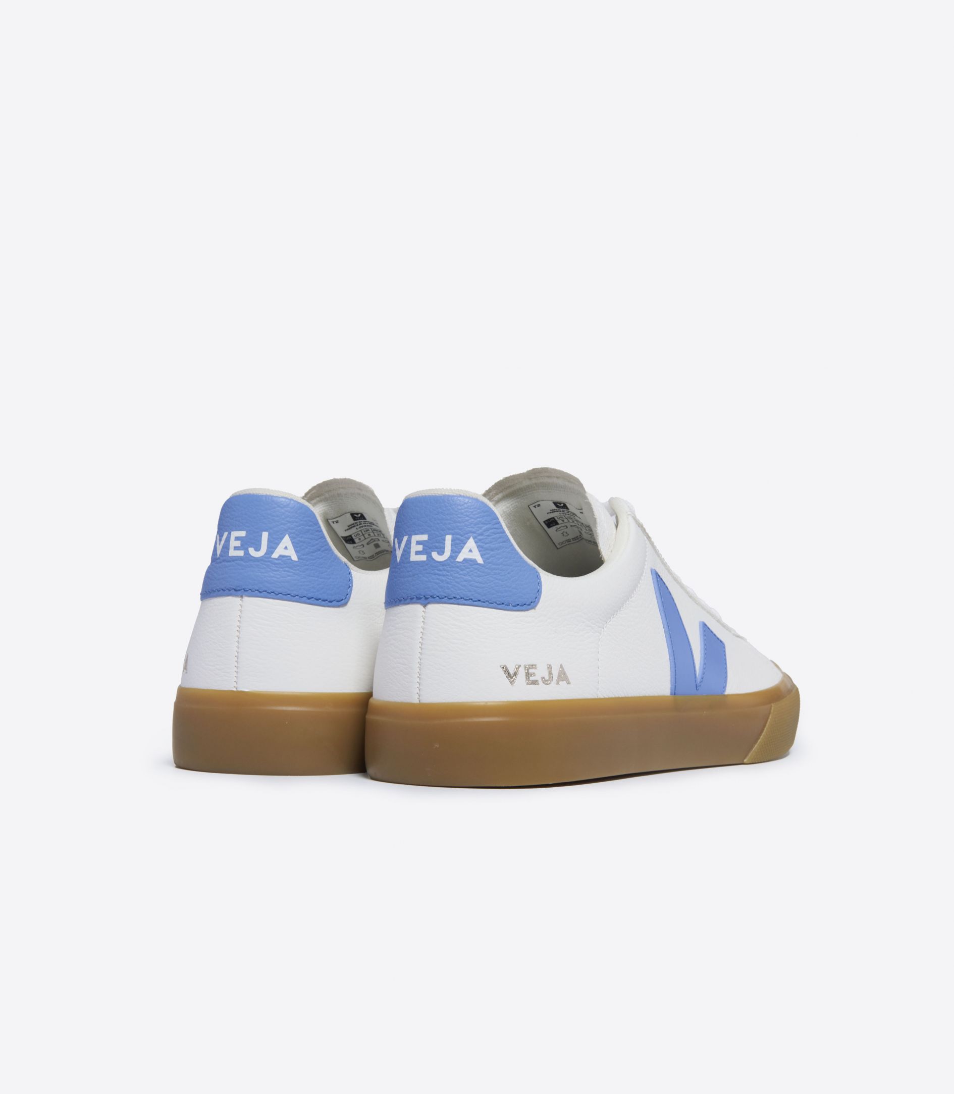 VEJA CAMPO LEATHER WHITE AQUA NATURAL | VJ24499