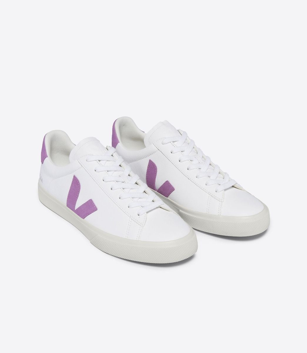 VEJA CAMPO LEATHER WHITE MULBERRY | VJ24190