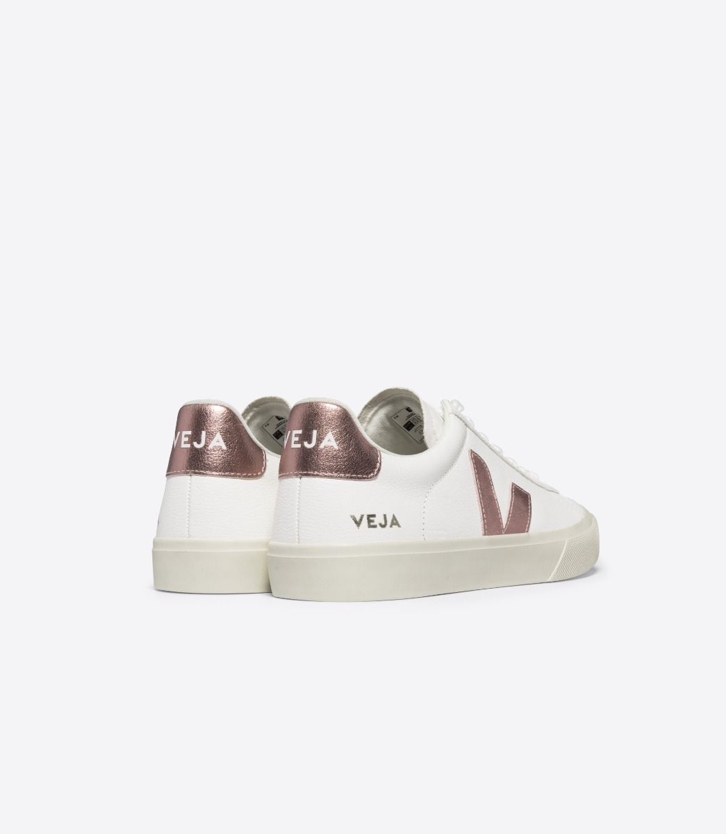 VEJA CAMPO LEATHER WHITE NACRE | VJ24494