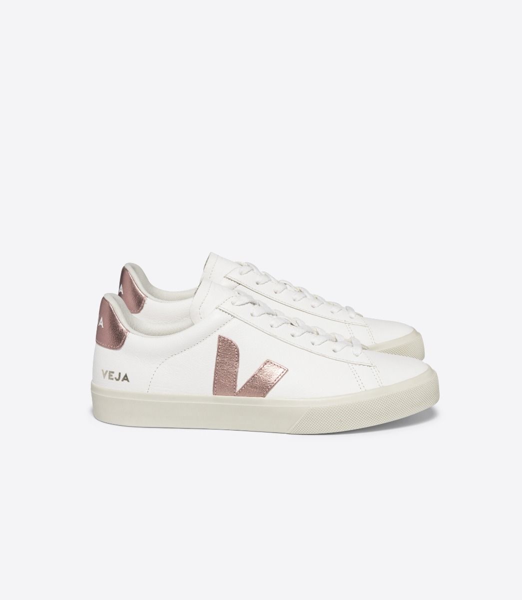 VEJA CAMPO LEATHER WHITE NACRE | VJ24494