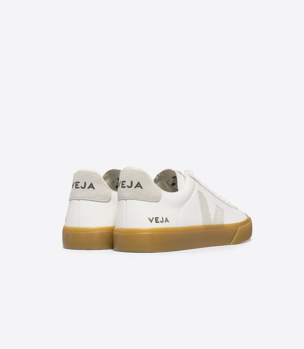 VEJA CAMPO LEATHER WHITE NATURAL NATURAL | VJ24500