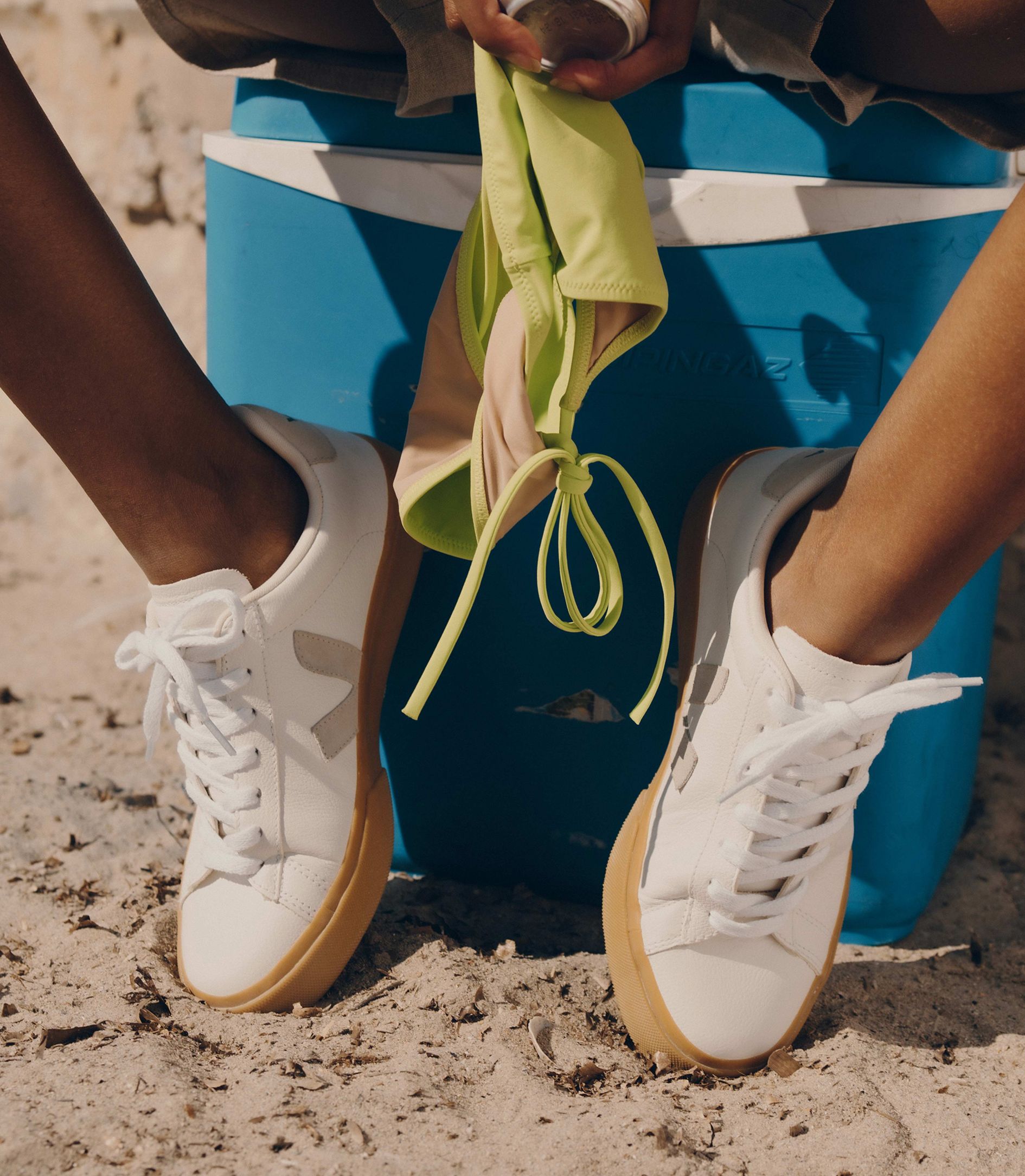 VEJA CAMPO LEATHER WHITE NATURAL NATURAL | VJ24500