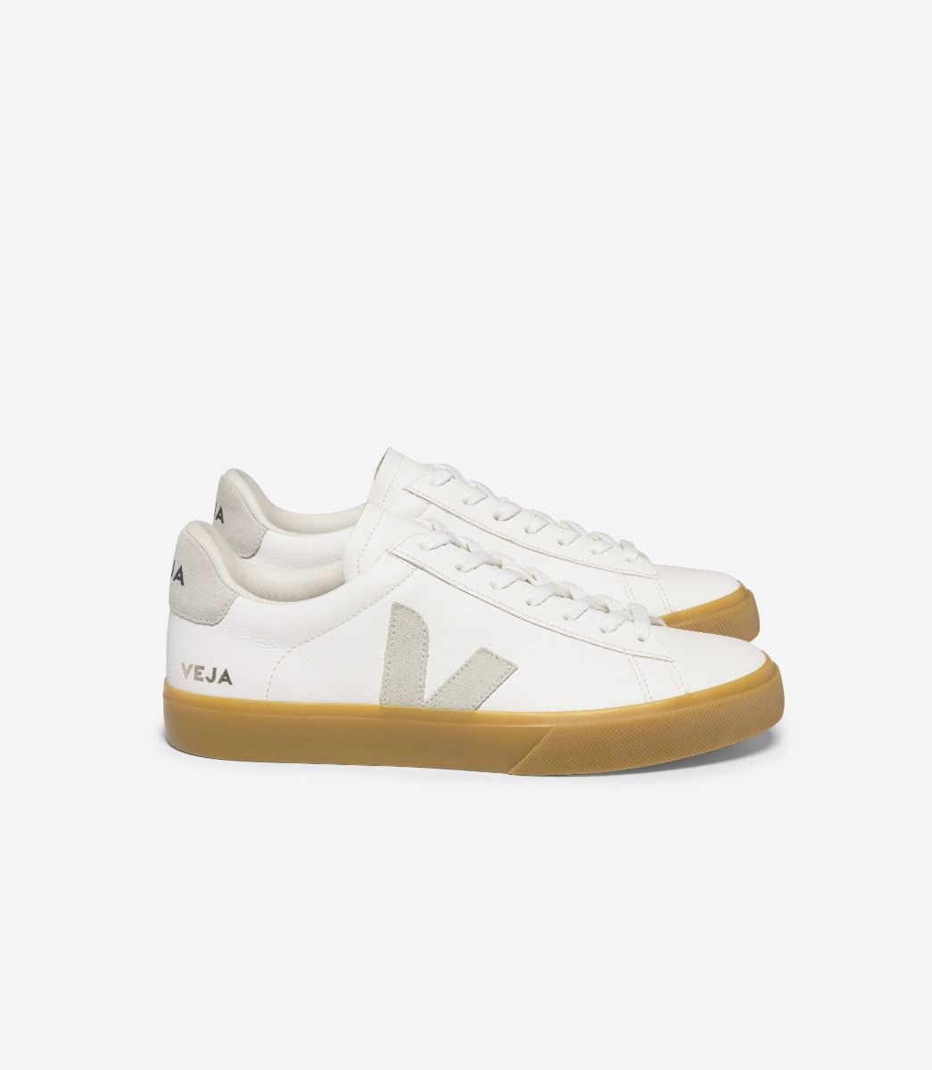 VEJA CAMPO LEATHER WHITE NATURAL NATURAL | VJ24500