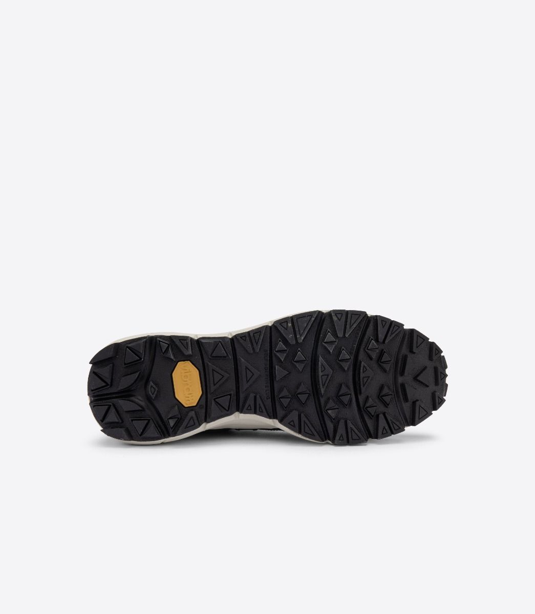 VEJA DEKKAN ALVEOMESH KAKI BLACK | VJ24375