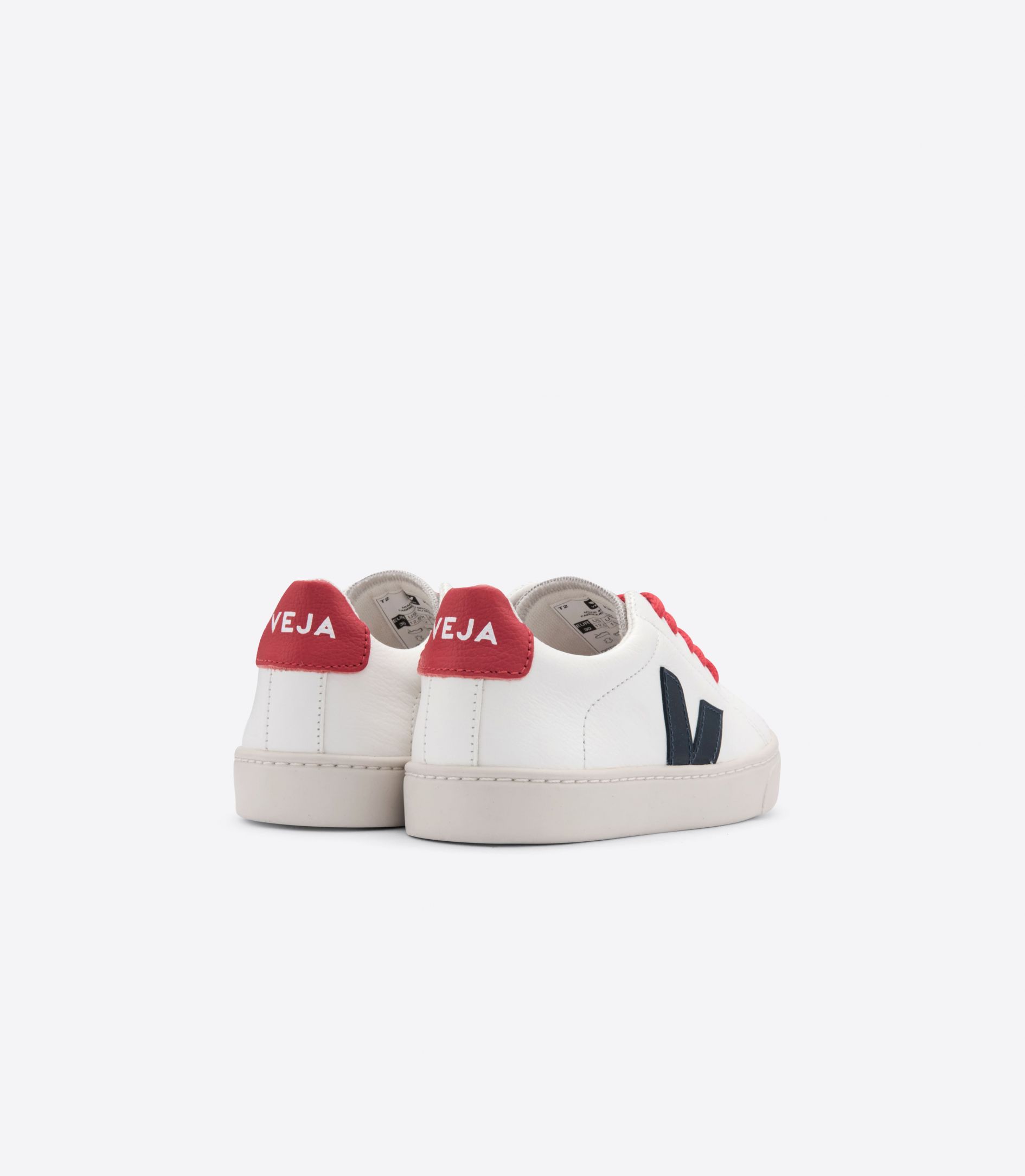 VEJA ESPLAR LACES LEATHER WHITE NAUTICO PEKIN | VJ24846