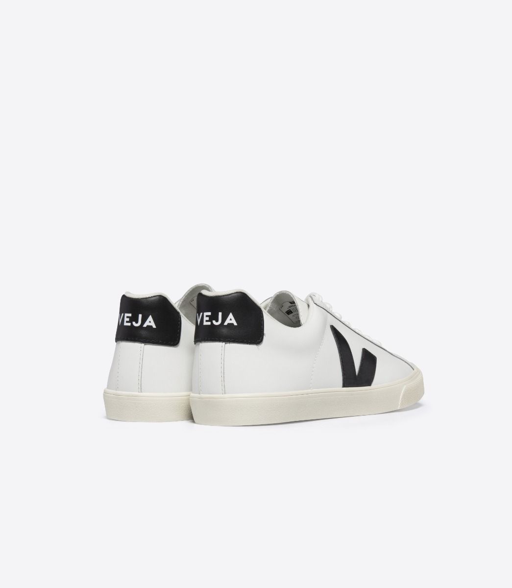 VEJA ESPLAR LEATHER WHITE BLACK | VJ24288