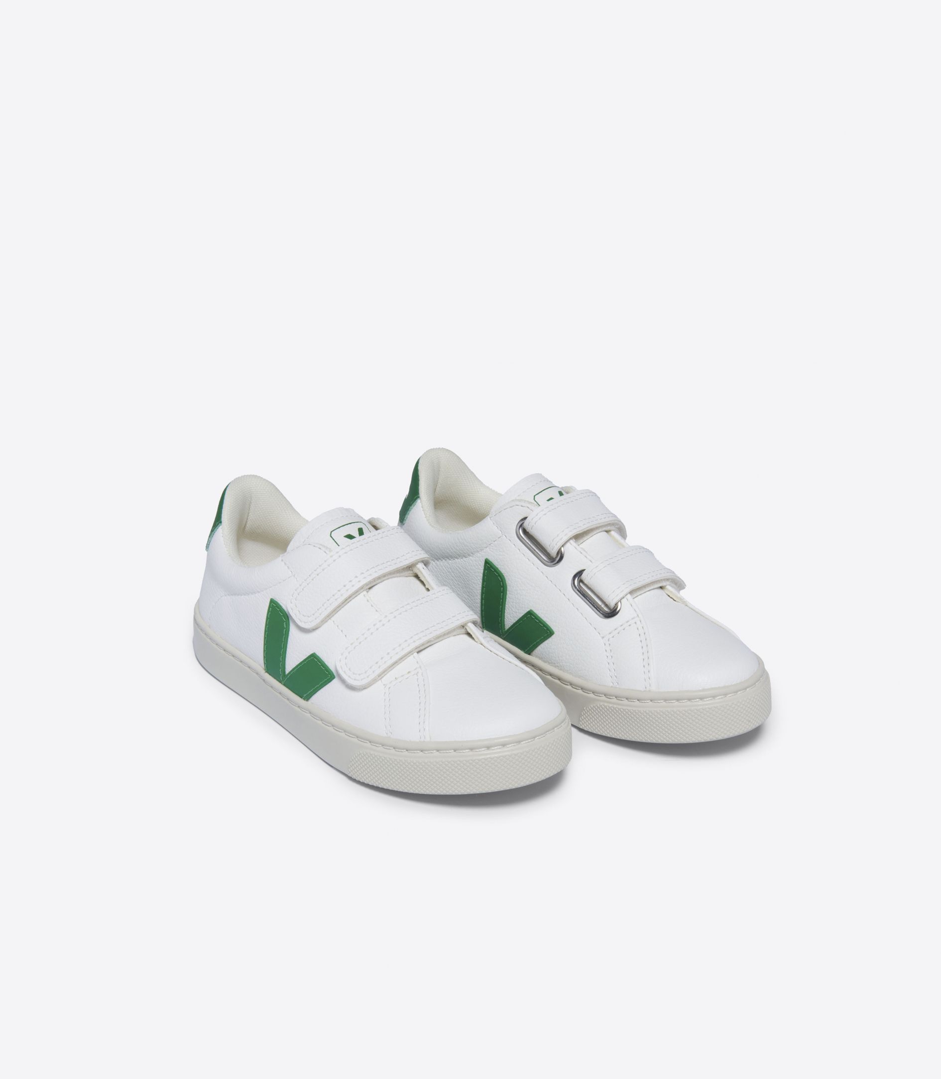 VEJA ESPLAR LEATHER WHITE EMERAUDE | VJ24856