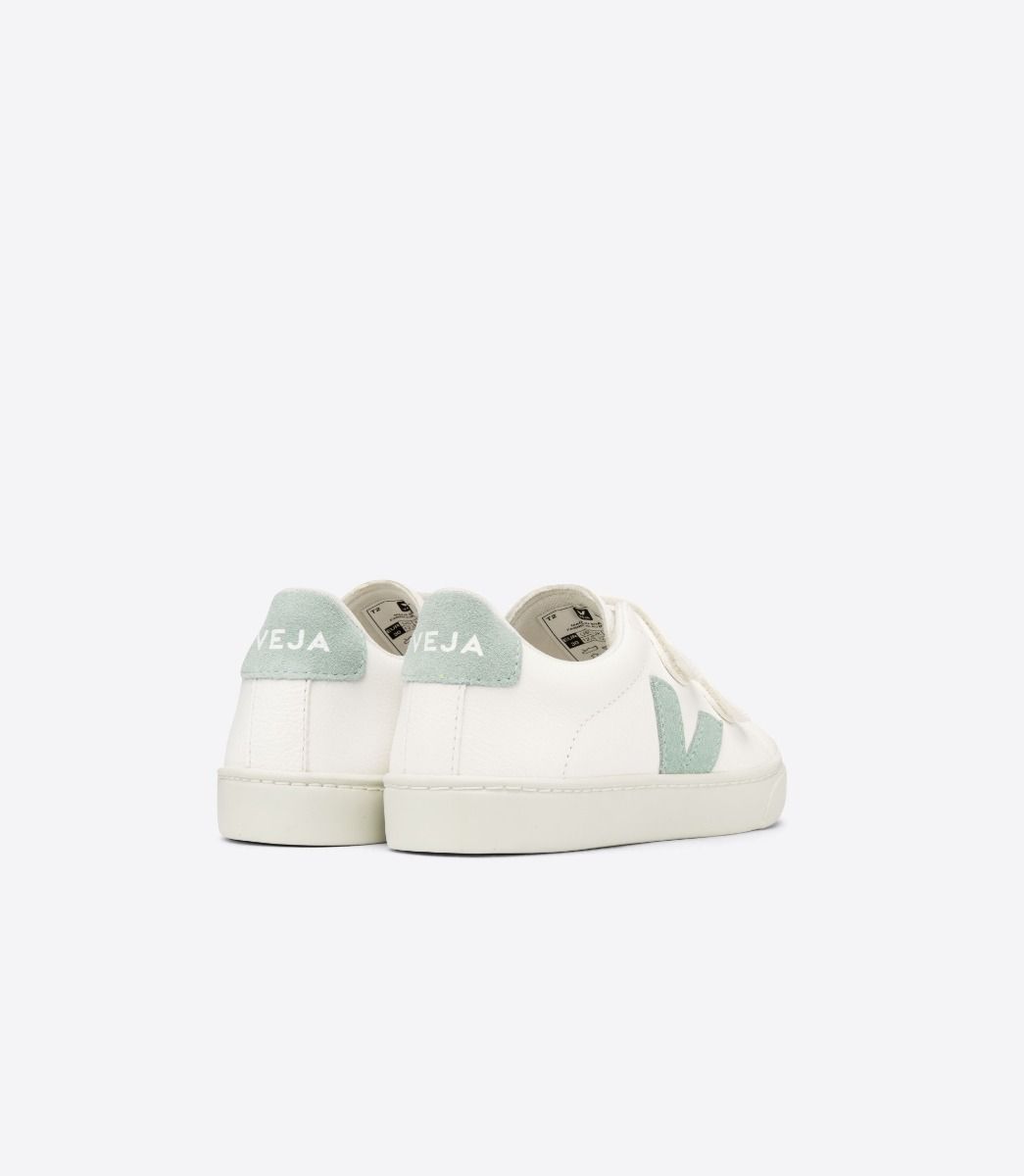 VEJA ESPLAR LEATHER WHITE MATCHA | VJ24857