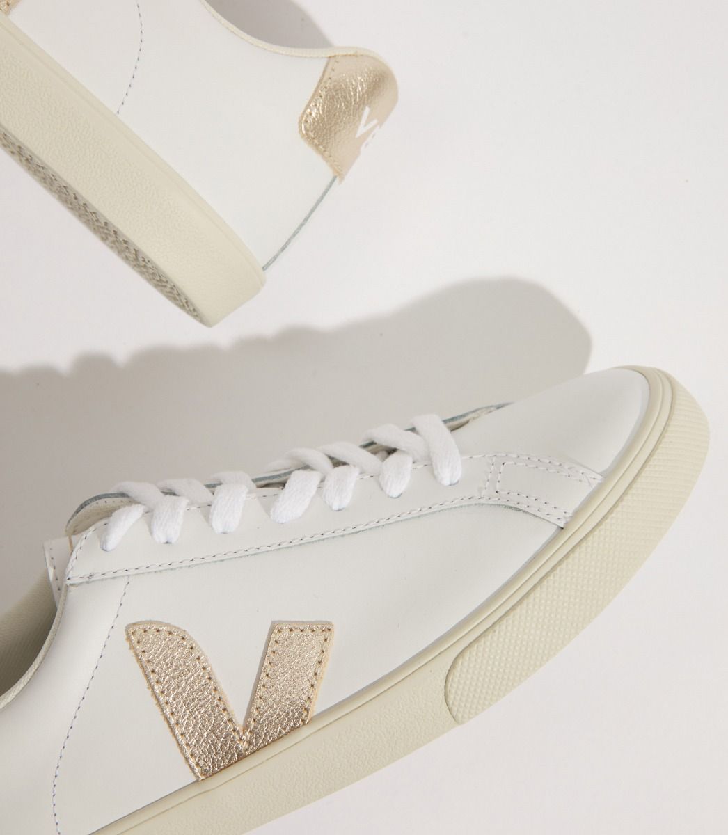 VEJA ESPLAR LEATHER WHITE PLATINE | VJ24524