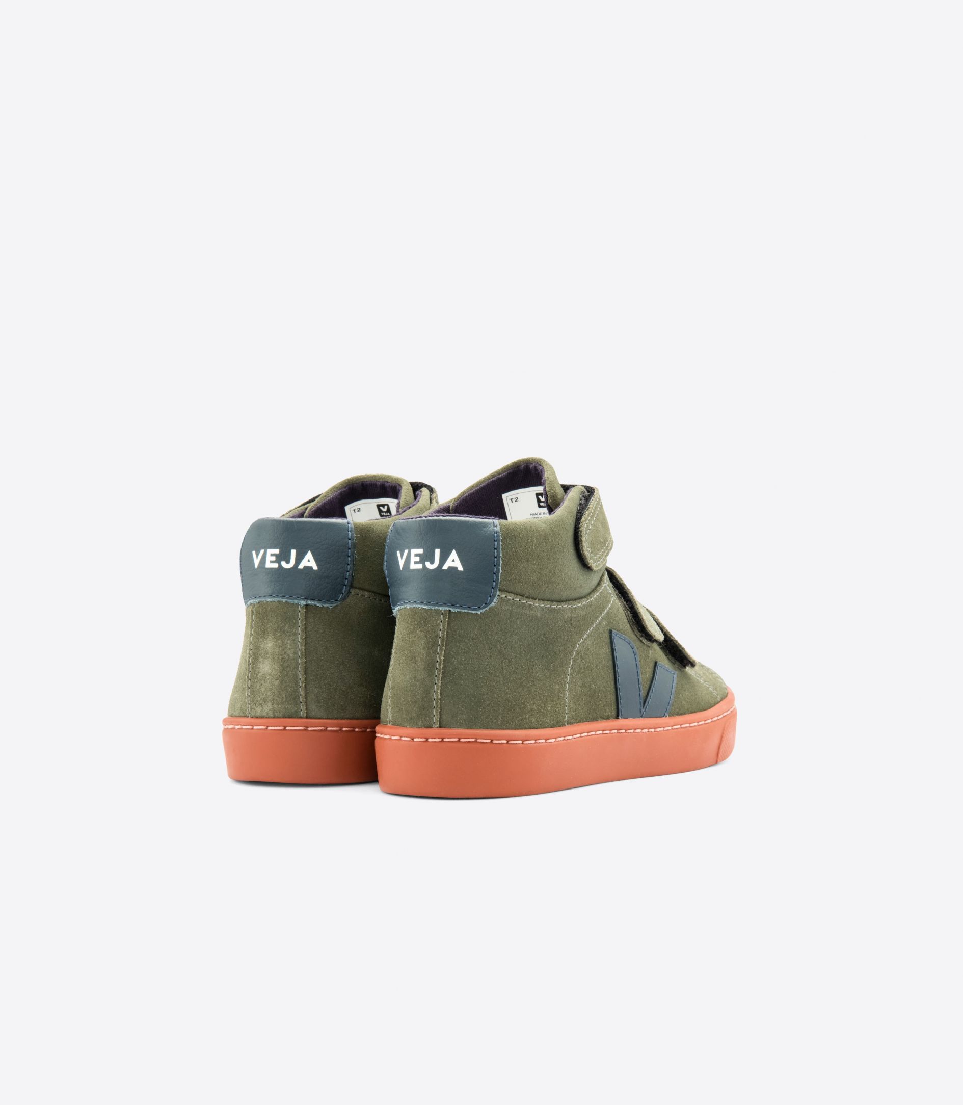 VEJA ESPLAR MID SUEDE MUD NAUTICO RUST SOLE | VJ24881