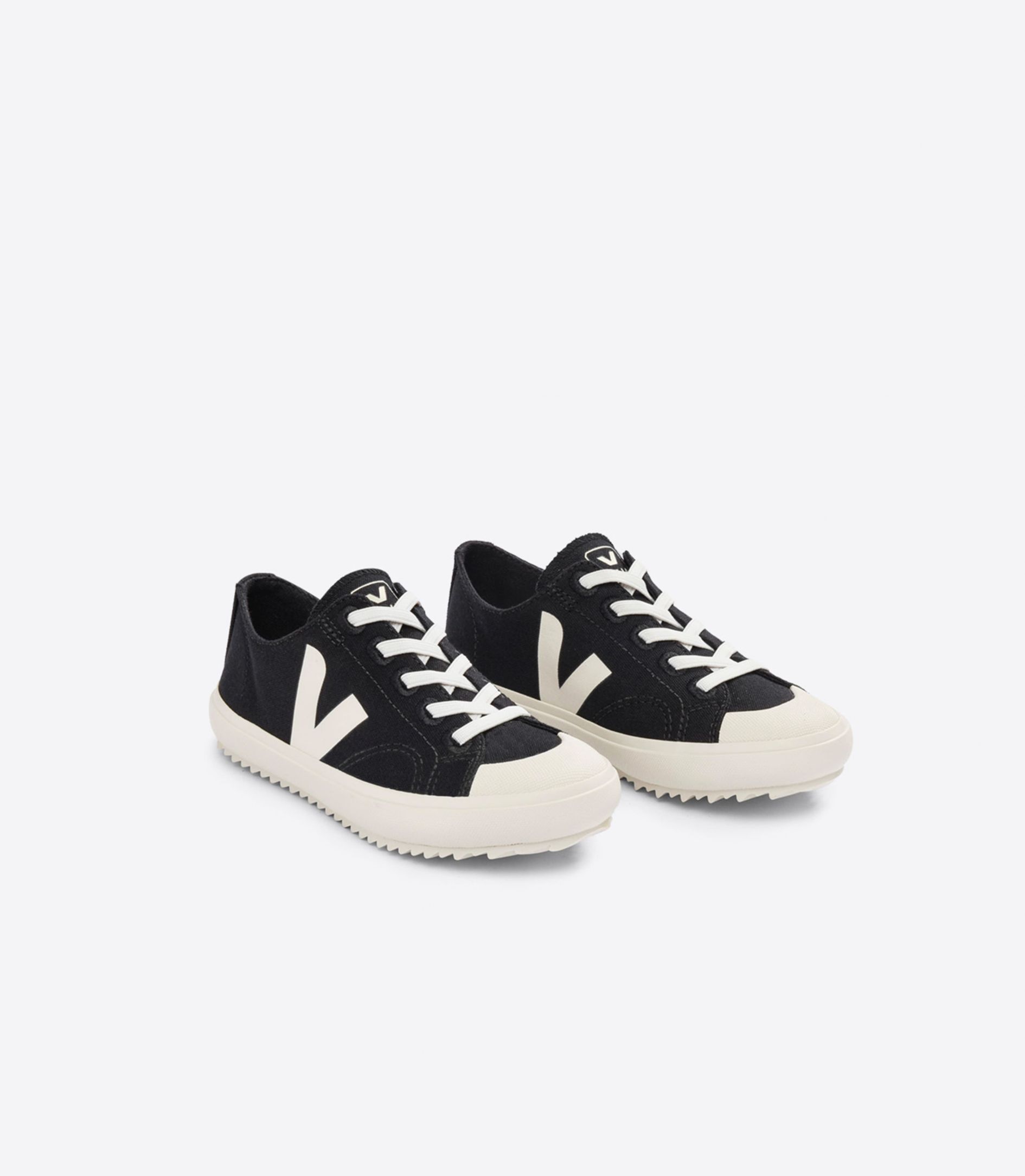 VEJA FLIP ELASTIC LACES CANVAS BLACK PIERRE | VJ24790