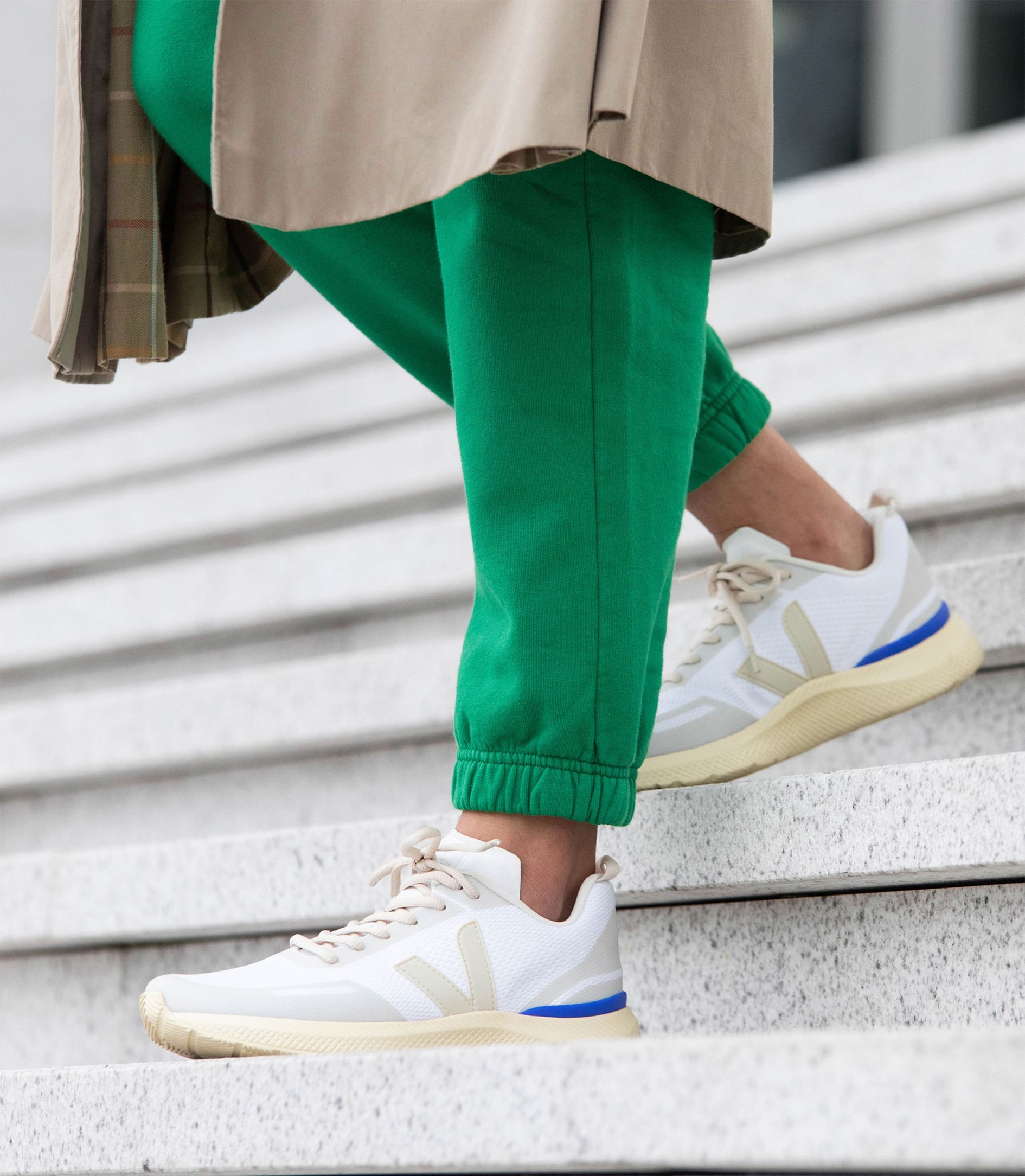 VEJA IMPALA ENGINEERED-MESH EGGSHELL PIERRE BUTTER | VJ24446