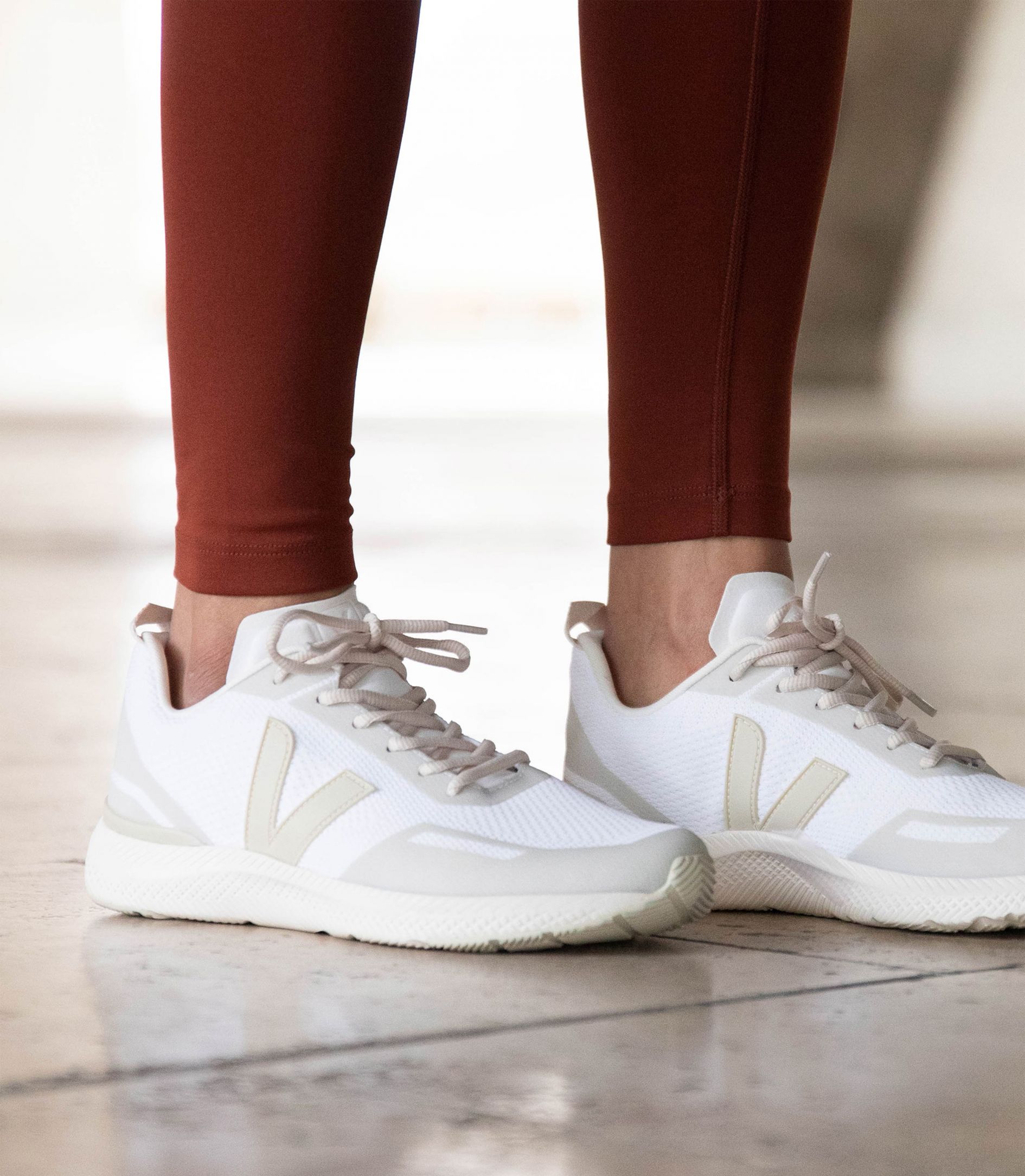 VEJA IMPALA ENGINEERED-MESH EGGSHELL PIERRE | VJ24447