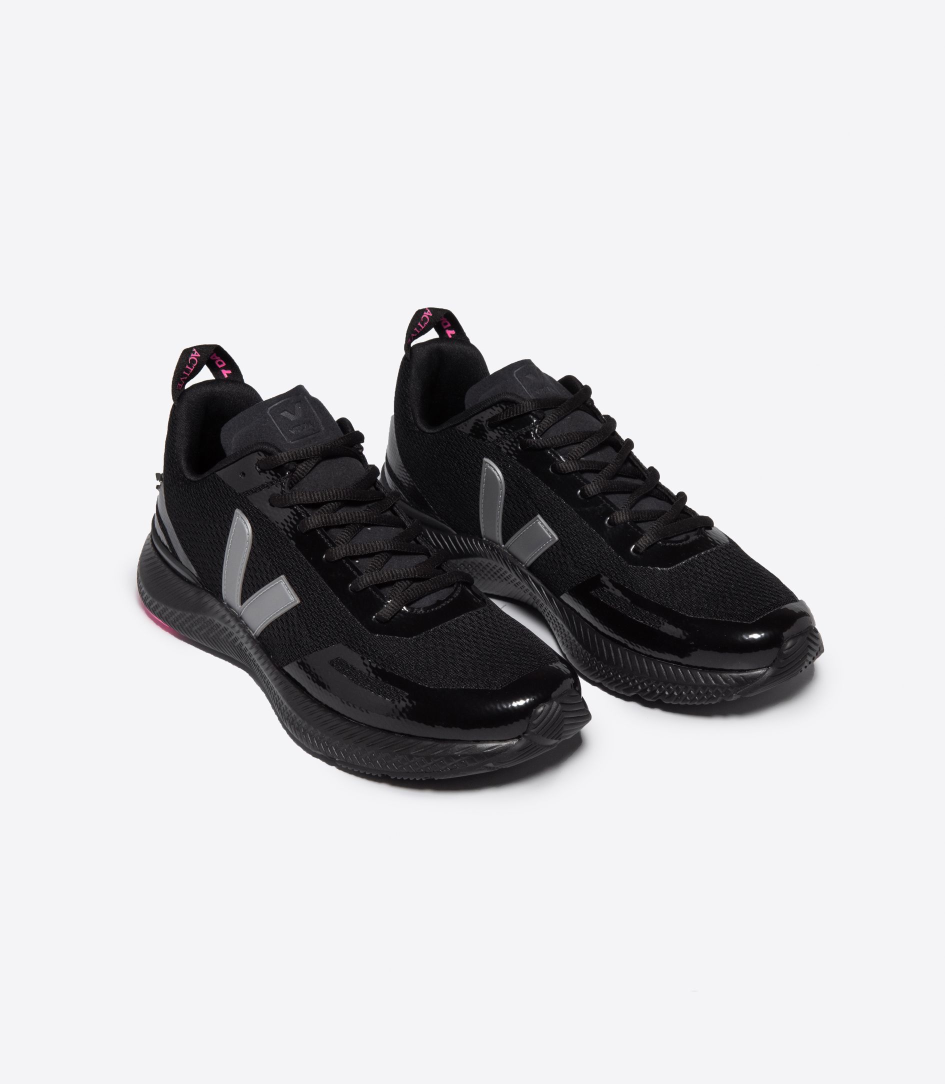 VEJA IMPALA ENGINEERED-MESH VEJA X 7 DAYS ACTIVE BLACK SILVER | VJ24449