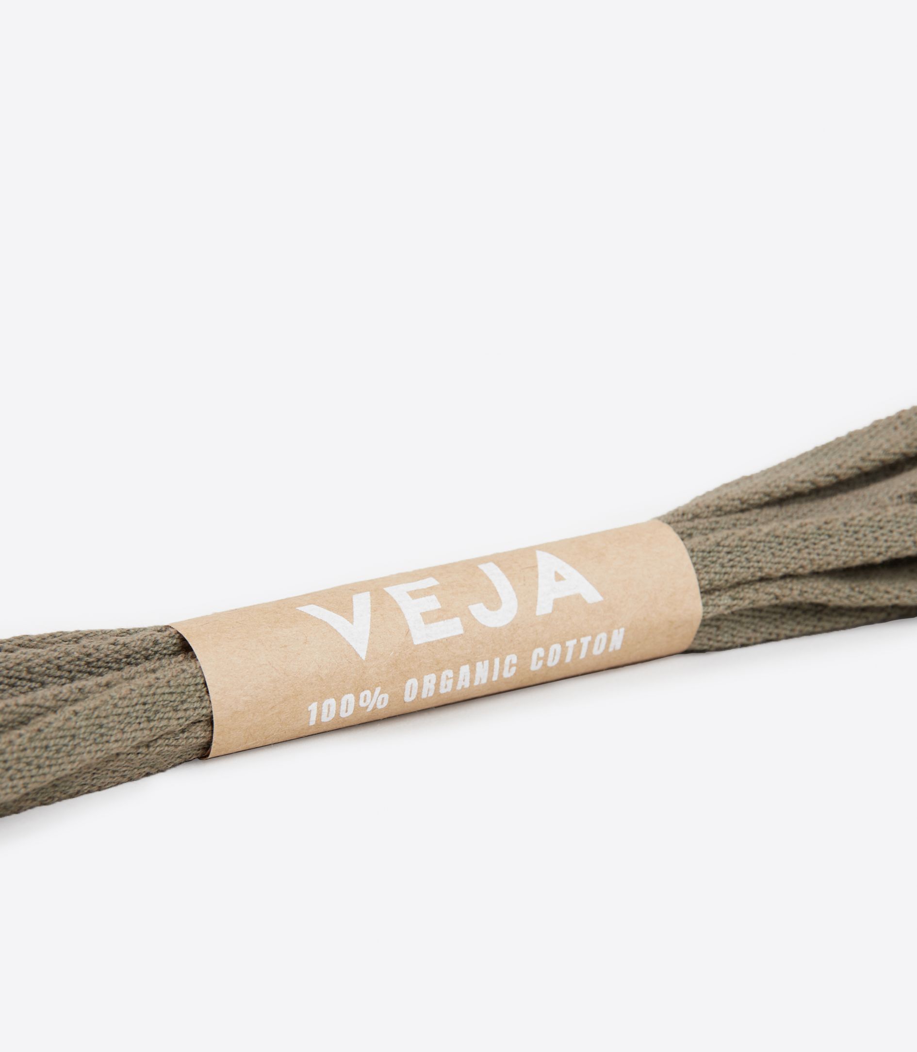 VEJA LACES ORGANIC COTTON KAKI | VJ24913