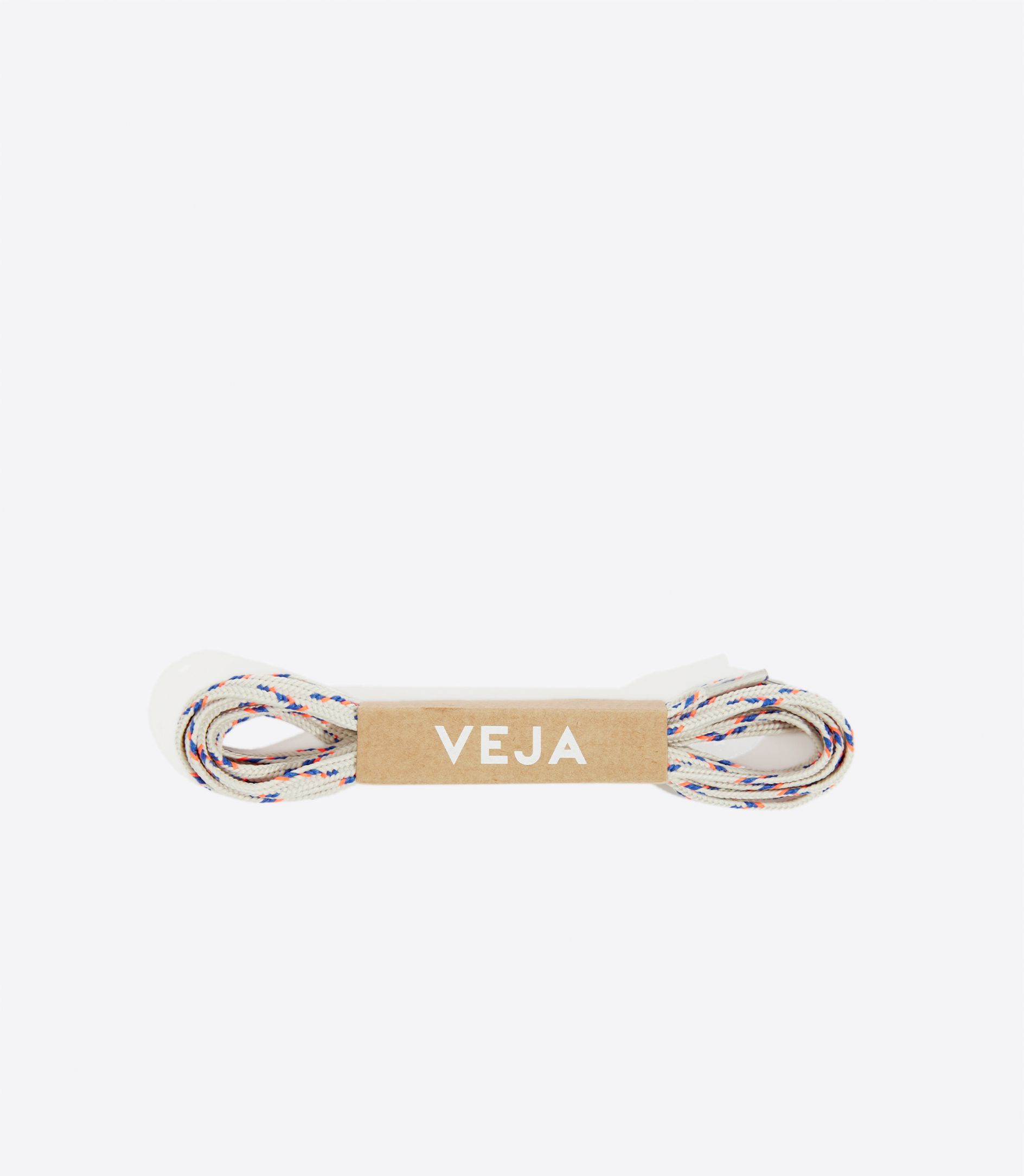 VEJA LACES PET NATURAL PAROS ORANGE FLUO | VJ24900