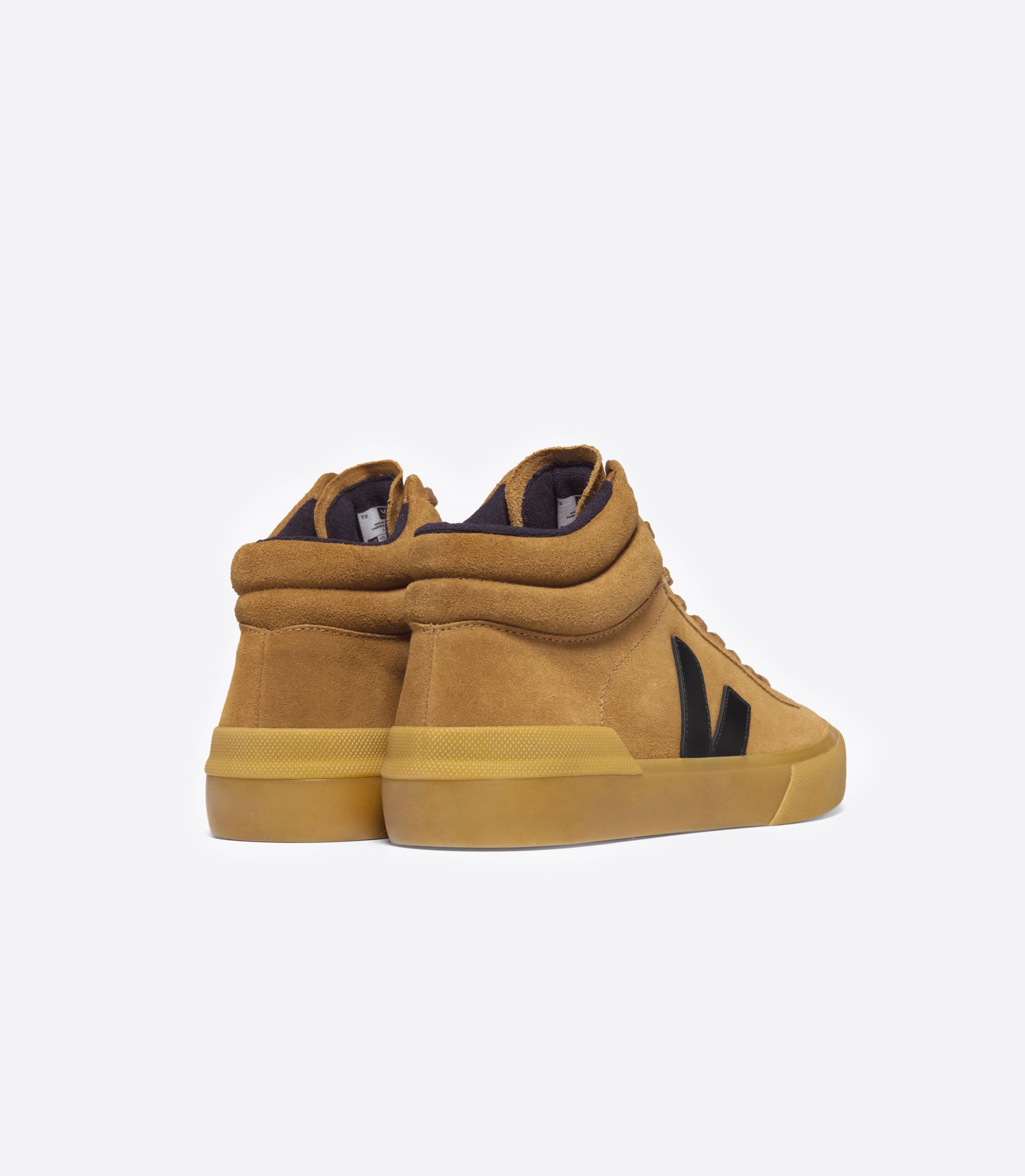 VEJA MINOTAUR SUEDE CAMEL BLACK | VJ24329