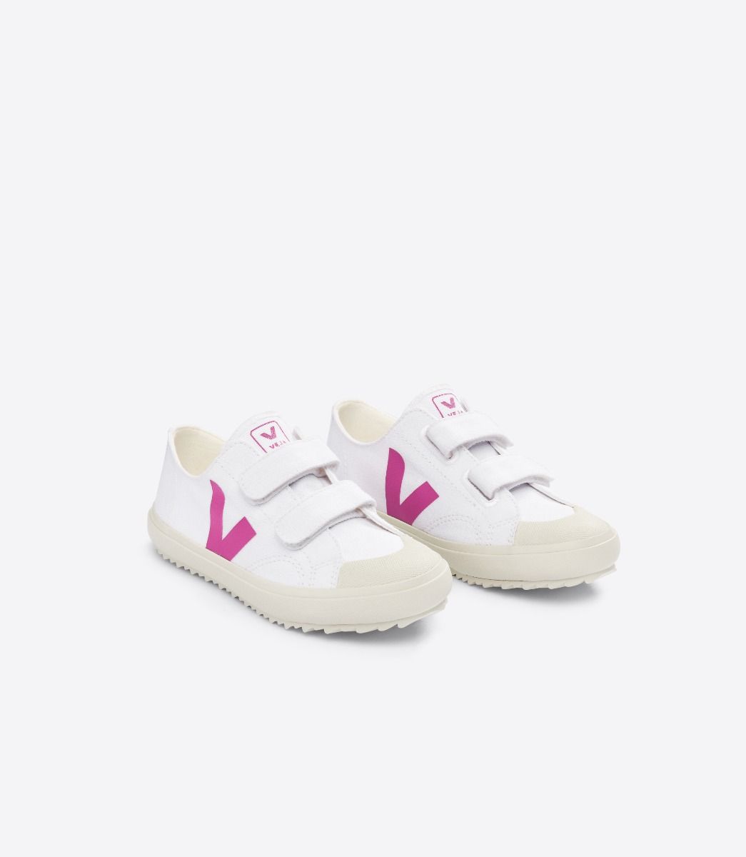 VEJA OLLIE CANVAS WHITE LOTUS | VJ24804