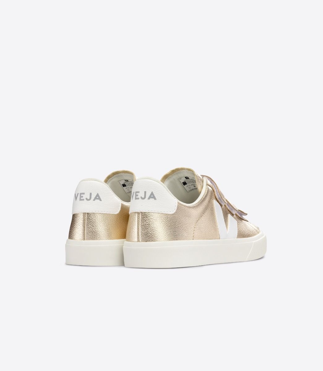 VEJA RECIFE LEATHER PLATINE WHITE | VJ24606