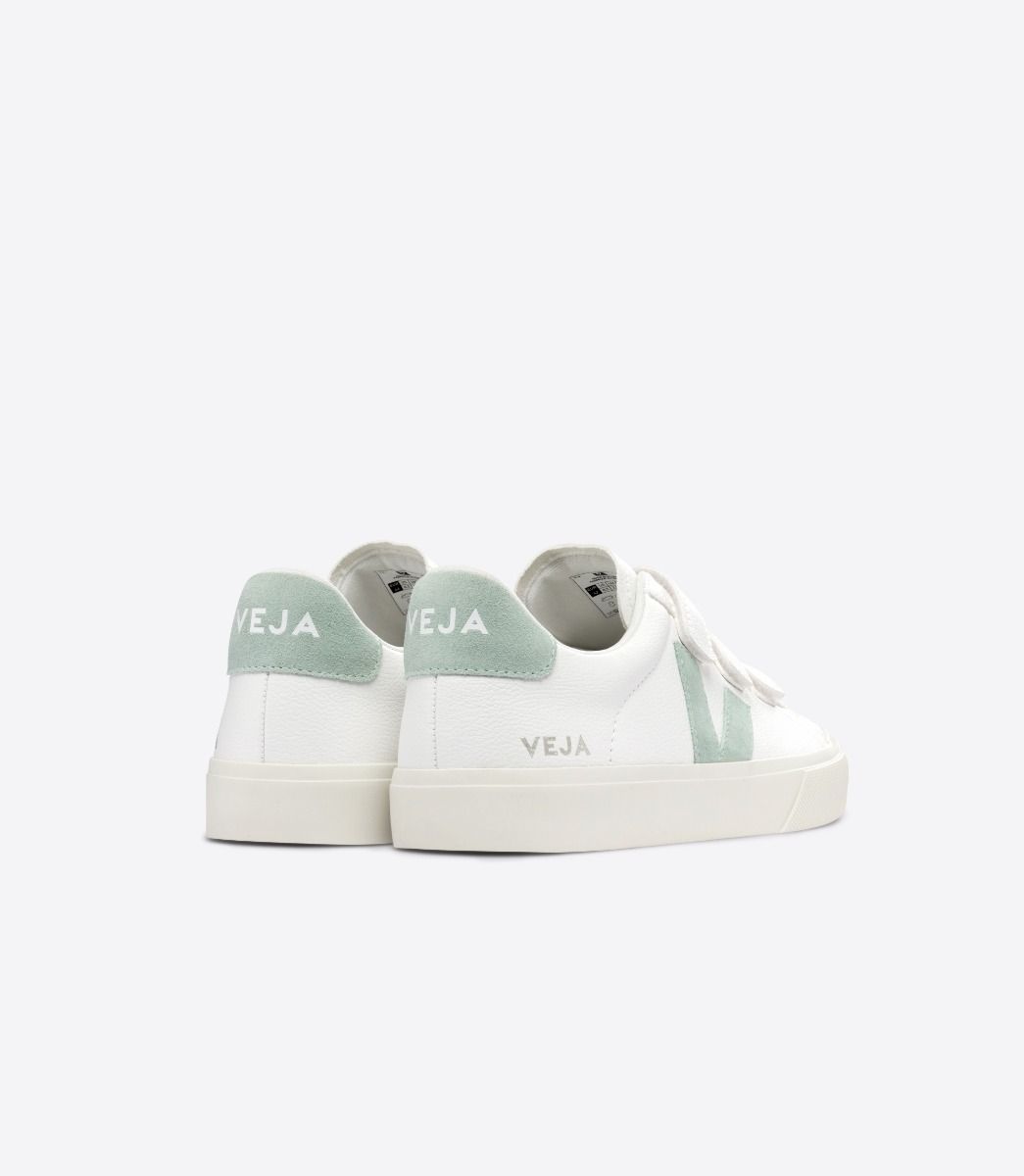 VEJA RECIFE LEATHER WHITE MATCHA | VJ24355