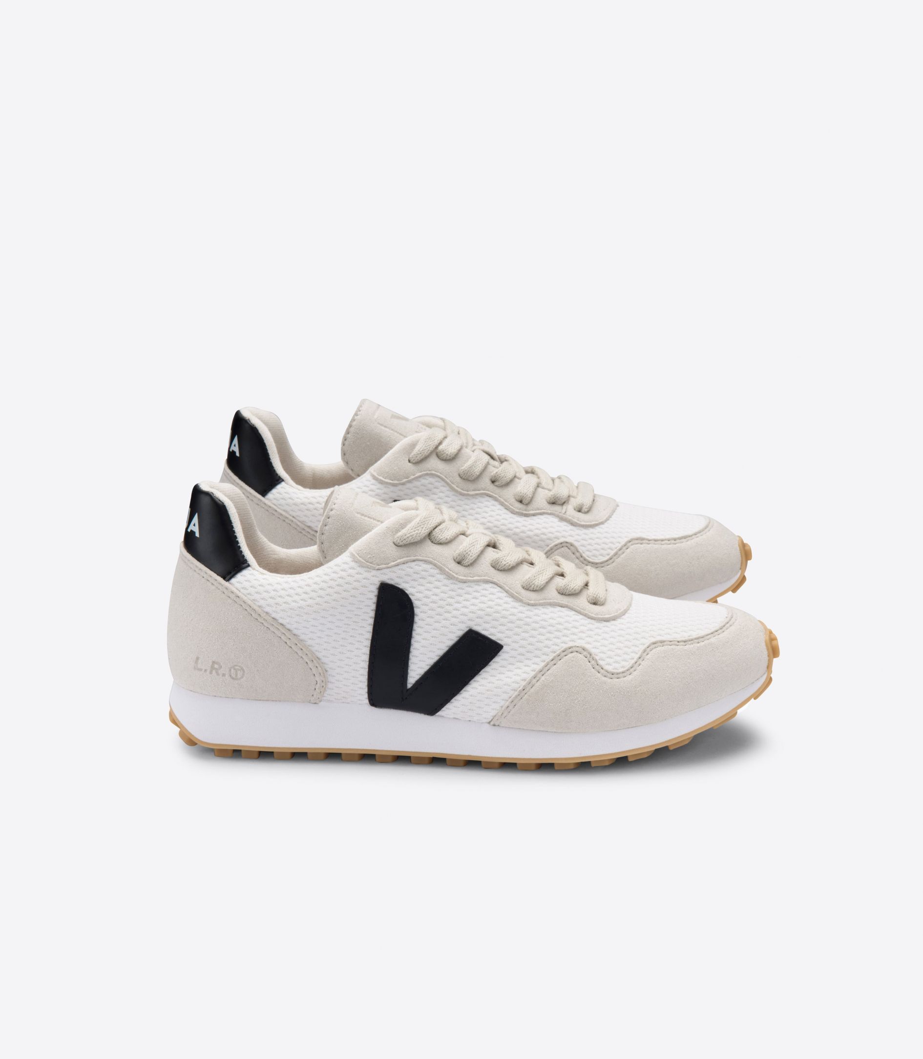 VEJA SDU REC ALVEOMESH WHITE BLACK NATURAL | VJ24335